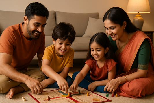 Swap Screens for Smiles: How Traditional Indian Board Games Help Reduce Screen Time for Kids