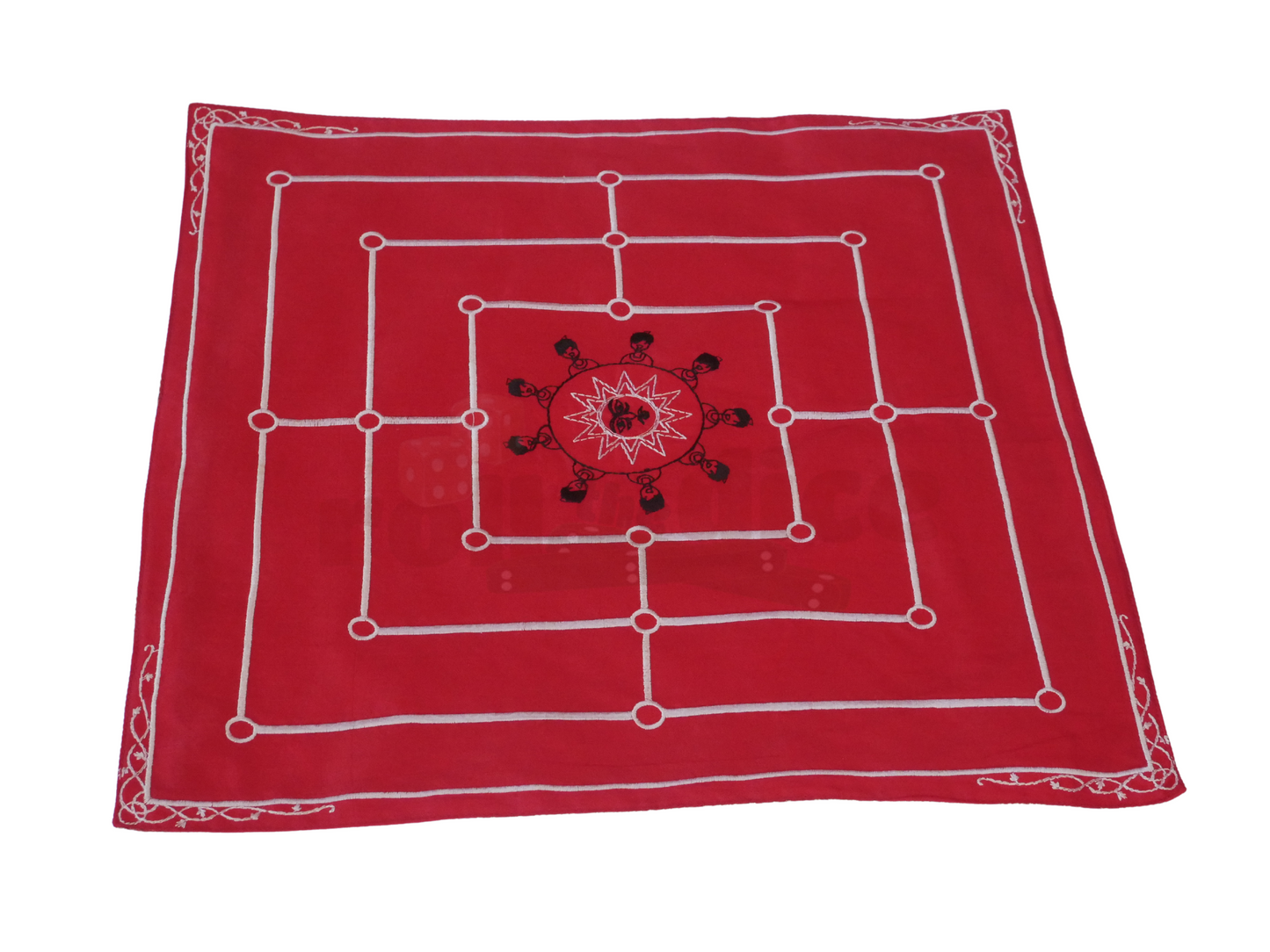 Navakankari & Sholo Gutti Combo Mats | Nine Men's Morris + Bead 12 Indian Board Games | Travel-Friendly Strategy Set