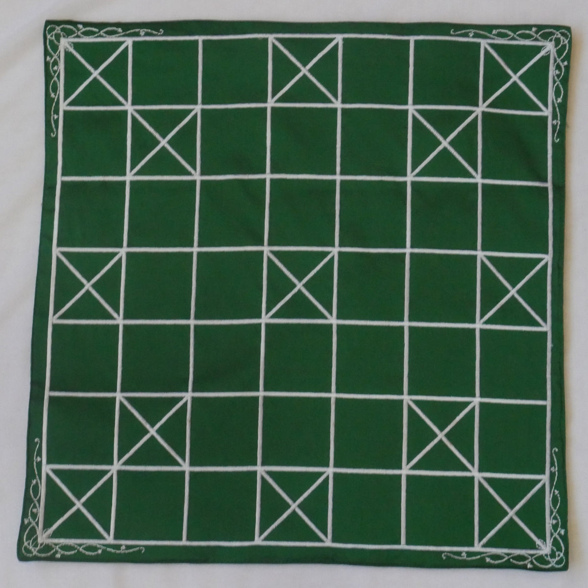 Chowka Bara 5 and 7 mats combo game accessories by Roll the Dice, featuring traditional Indian board game mats.