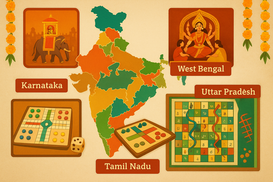 Which States Celebrate Dasara? A Board Game Journey Across India