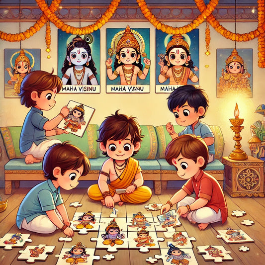 Fostering your child connections to Bharatiya Parampara with Dashavatara Stories!