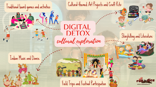 Roll the Dice: Embracing Indian Culture for a Meaningful Digital Detox