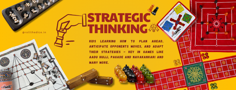 "Starter Set" of traditional Indian games by Roll the Dice specifially for Newbies