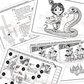 The Little Krishna - An illustrated activity printable book for kids