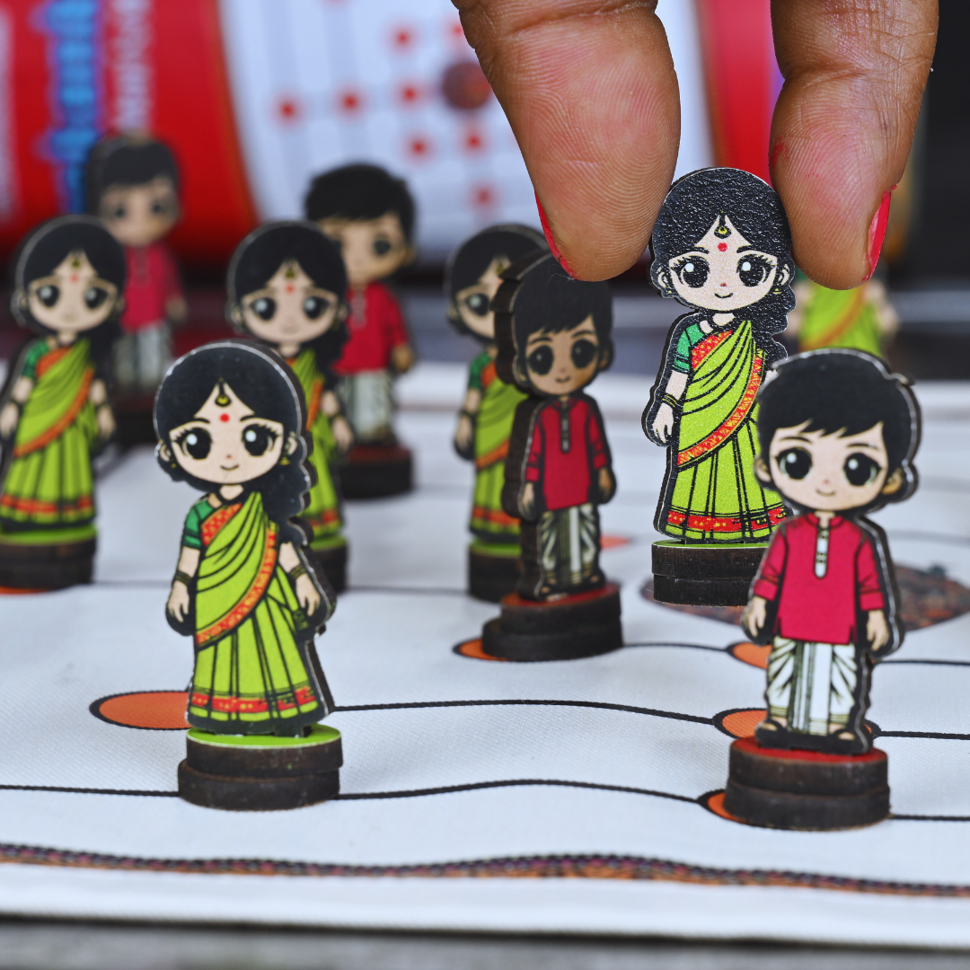 Classic Daadi (దాది) Game Board Set