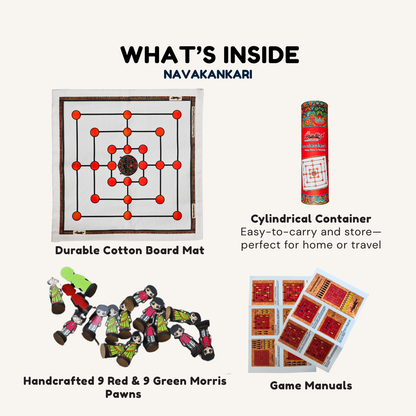 Classic Daadi (దాది) Game Board Set