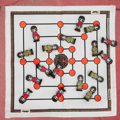 Classic Daadi (దాది) Game Board Set