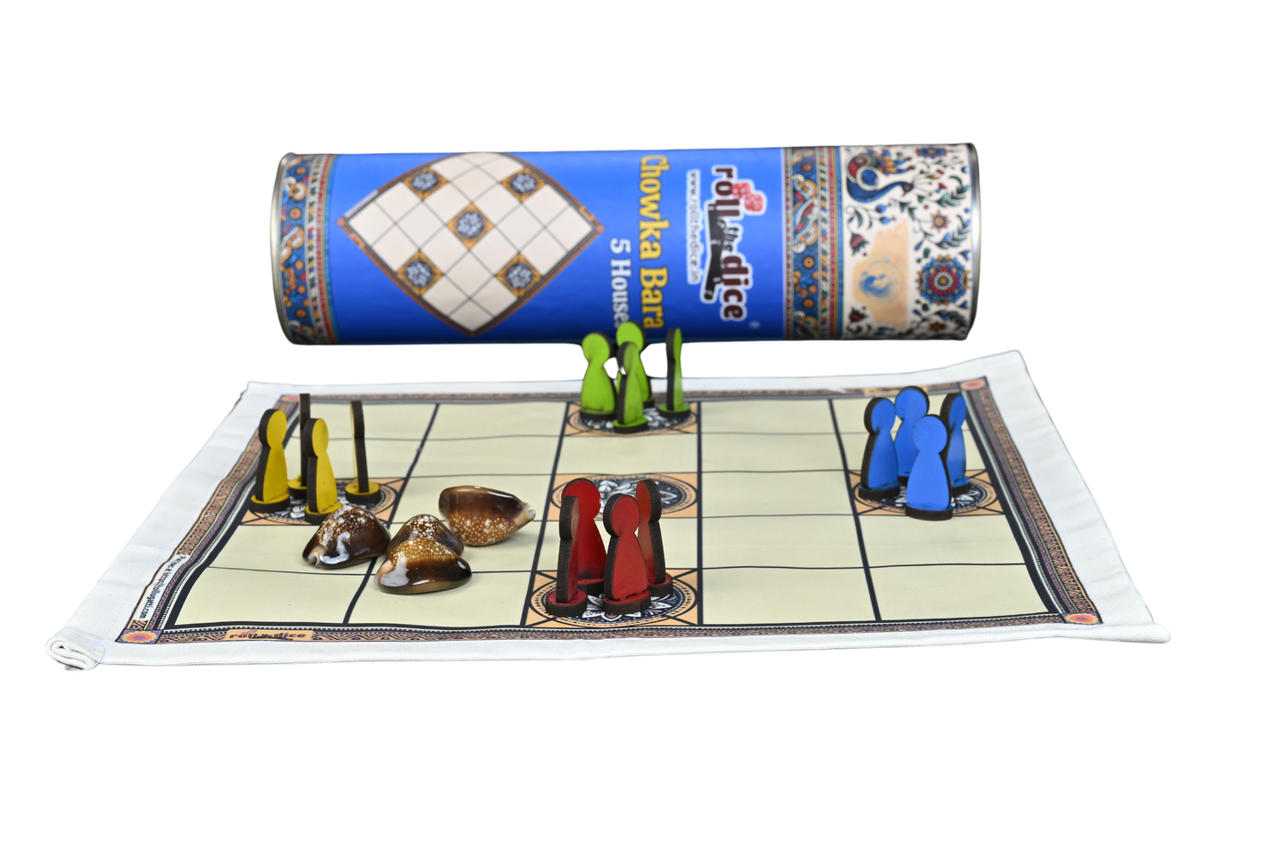 Classic Chowka Bara 5 Houses Board Game