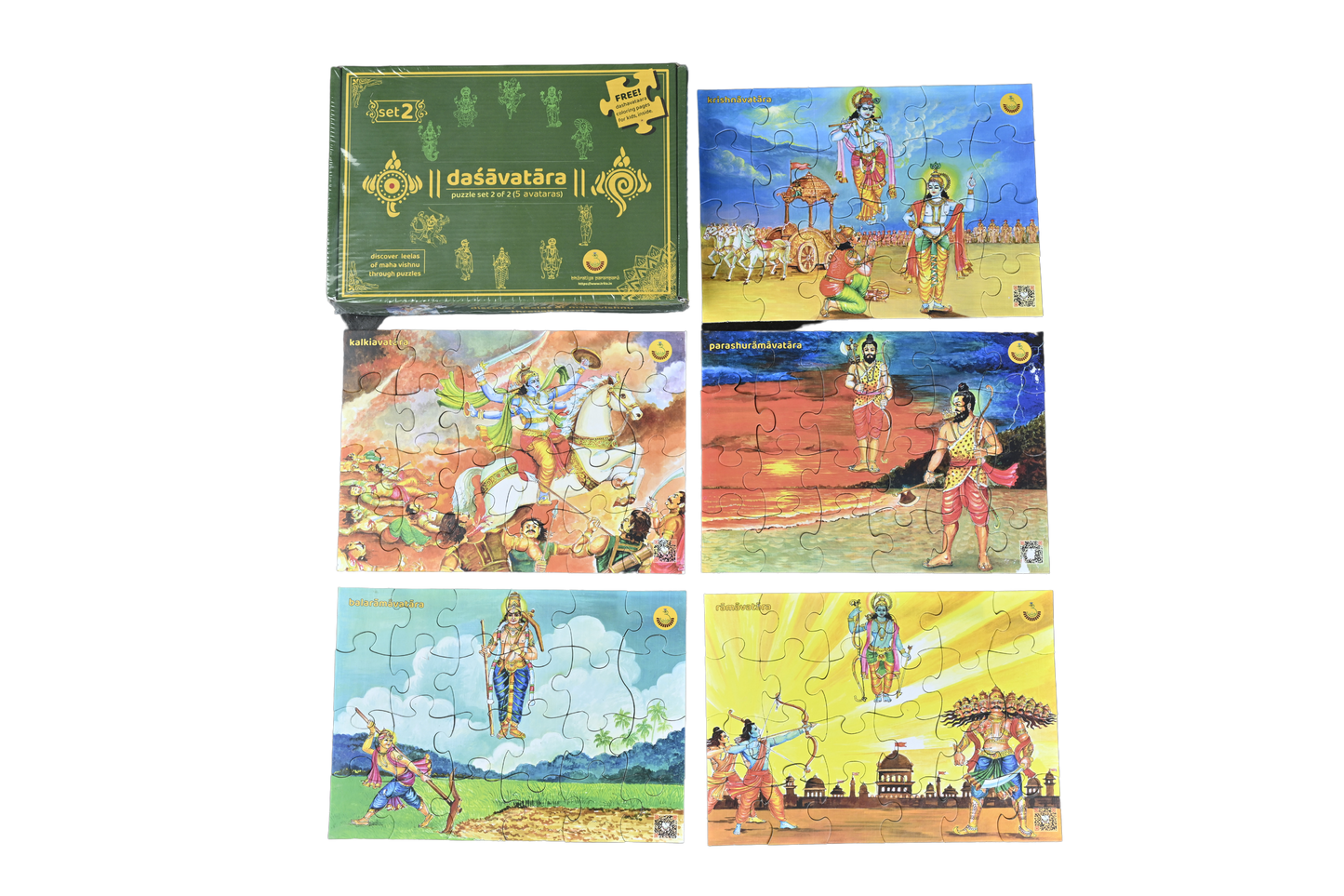 Dashavatara (Full Set) Jigsaw Puzzles