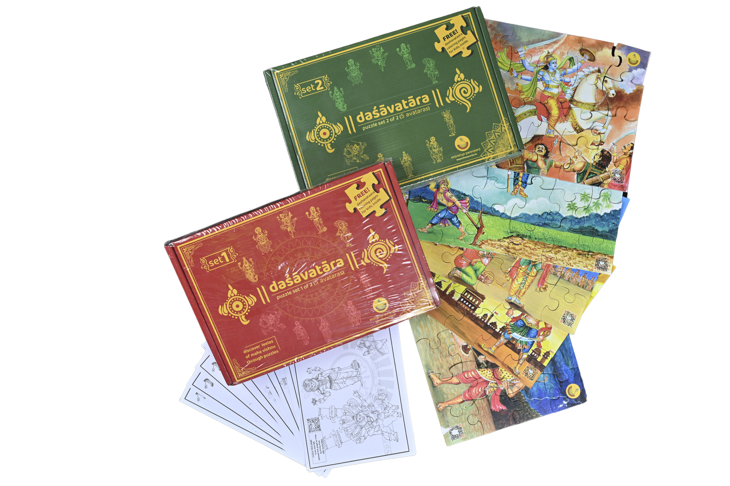 Dashavatara (Full Set) Jigsaw Puzzles