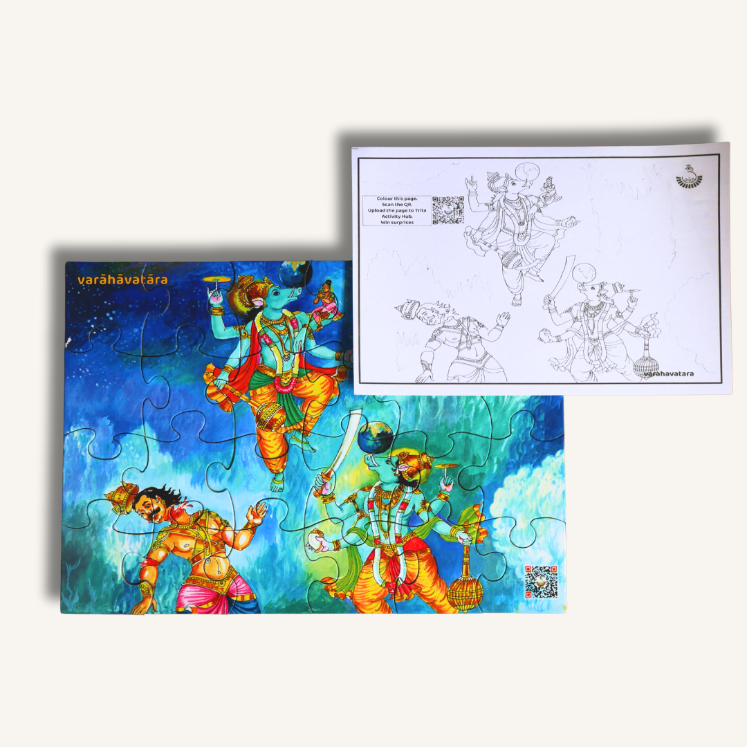 Dashavatara (Full Set) Jigsaw Puzzles