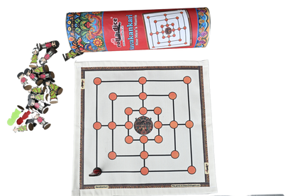 Classic Navakankari - Traditional Board Game