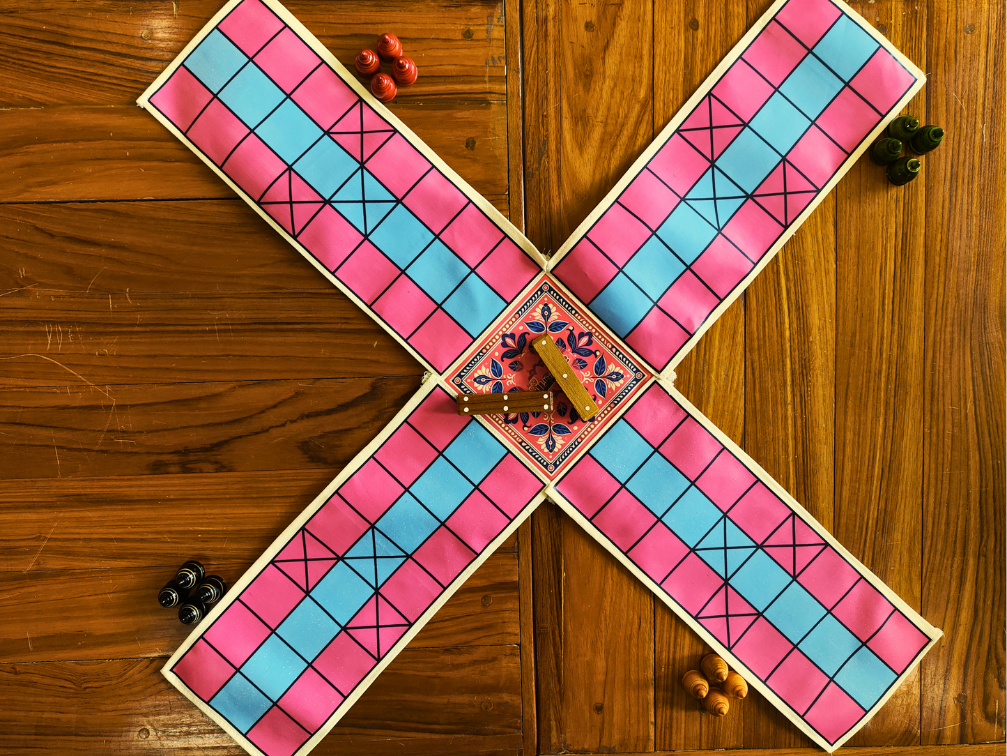 Pagade - Ancient Indian Board Game | Traditional Pachisi Set