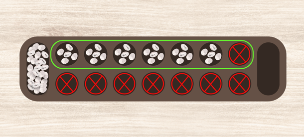 Channe Mane board used for the final gameplay step
