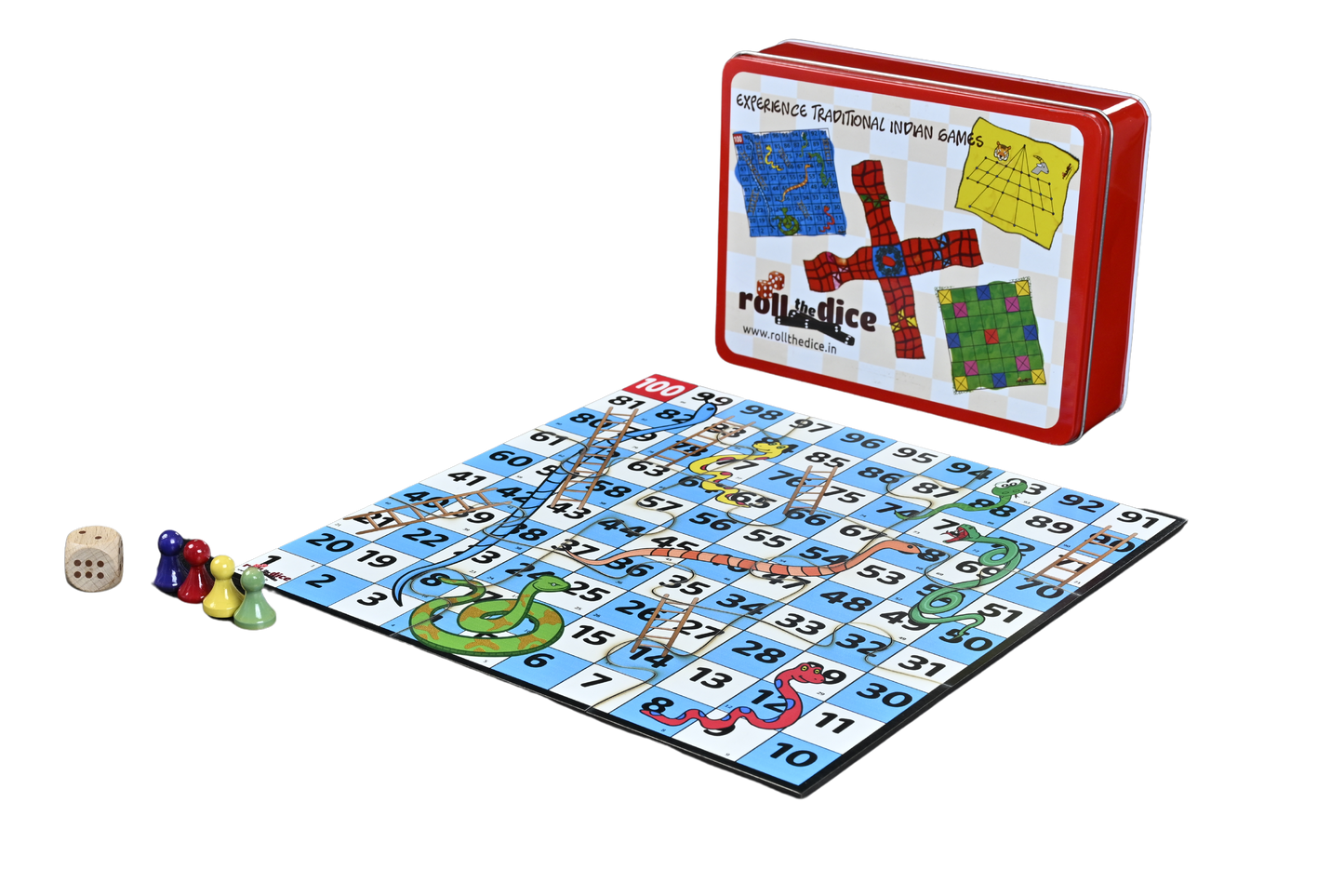 Roll the Dice - Snakes & Ladders and Ludo Games