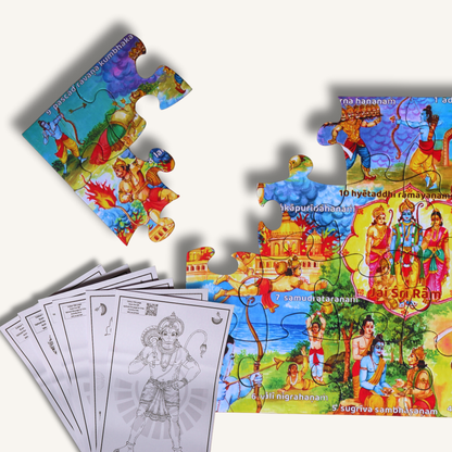Ekashloki Ramayana Jigsaw Puzzle for Kids