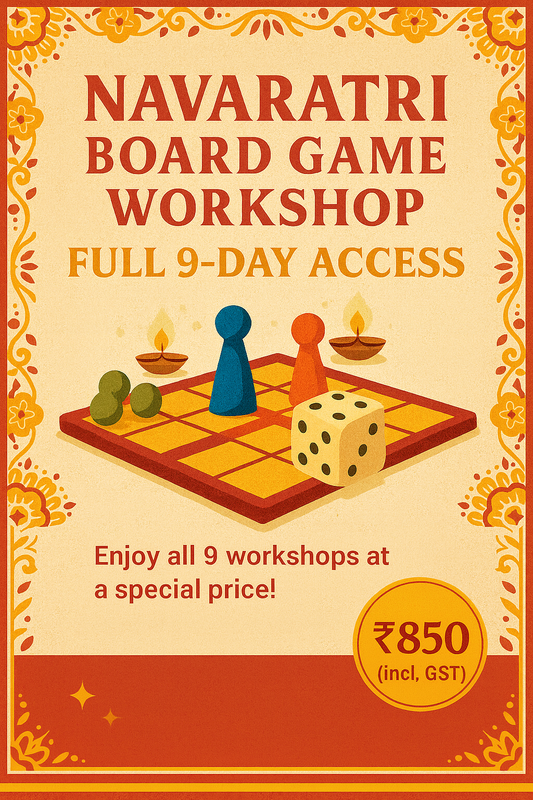 Navaratri Board Game Workshop – Full 9-Day Access
