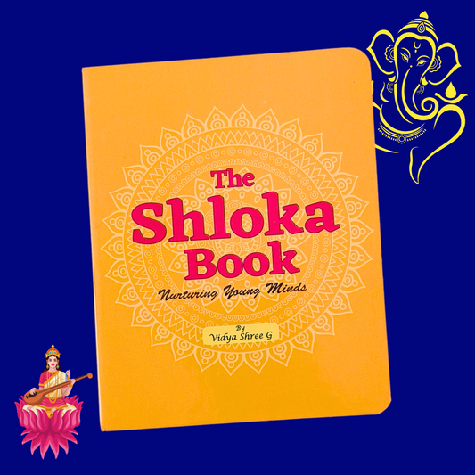 The Shloka Book for small kids. Printed on strong board