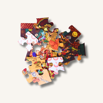 Sri Rama Pattabhisheka Jigsaw Puzzle for Kids