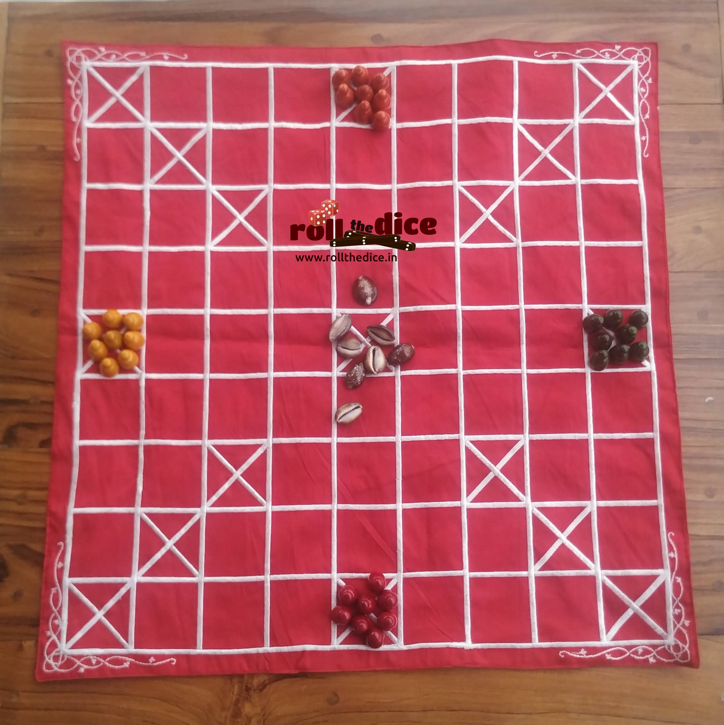 Chowka Bara 9 Houses Board Game