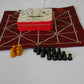 Indian traditonal board game - Tiger and goat hunting game, aadu puli aatam , puli jhoodam
