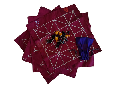 Aadu Huli Game Set (Levels 1-4)