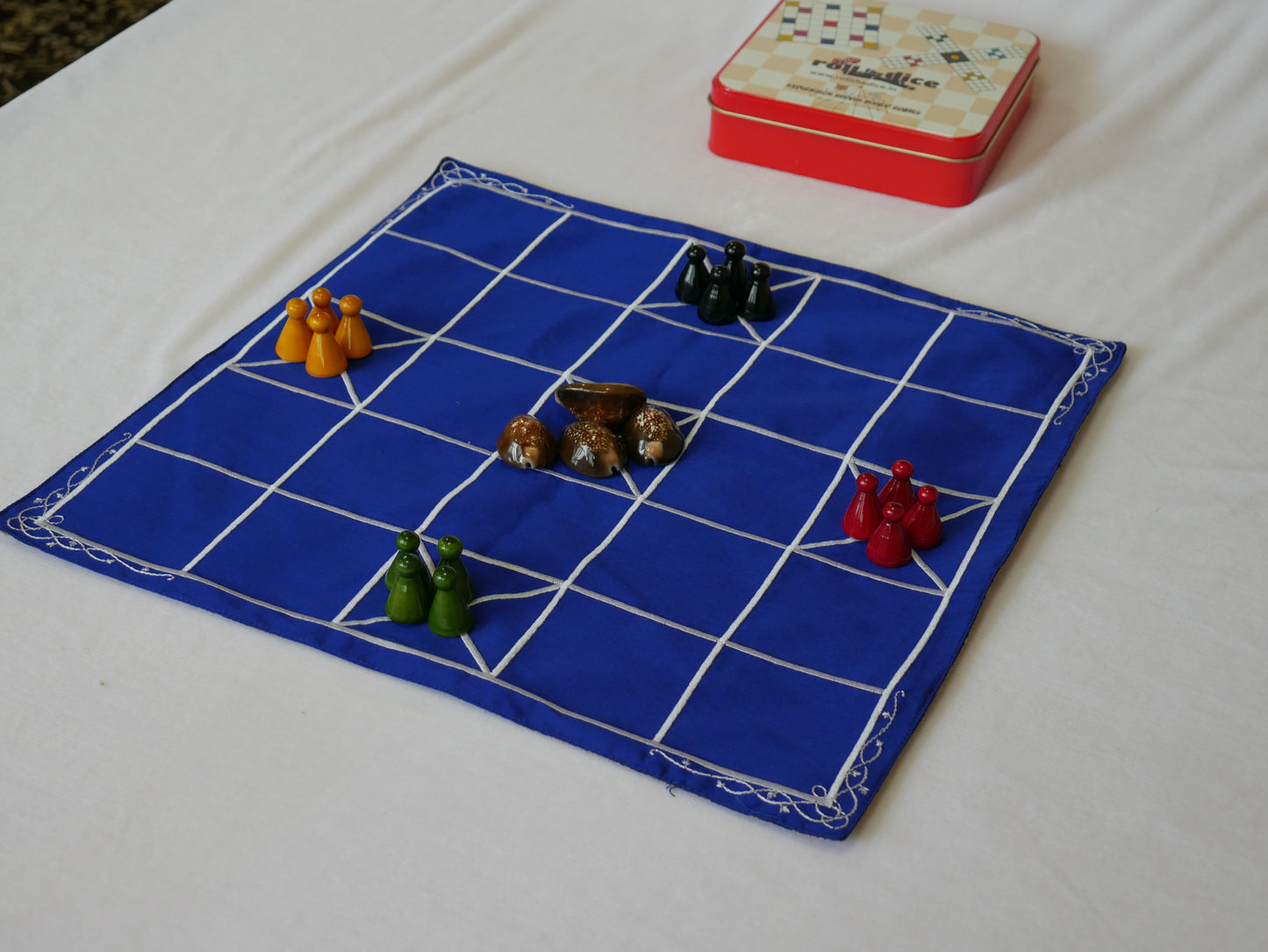Chowka Bara (5 & 7 Houses Combo) Board Game
