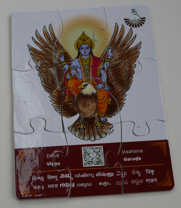vishnu puzzle activity for kids